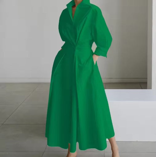 Blythe | Elegant Spring Shirt Dress
