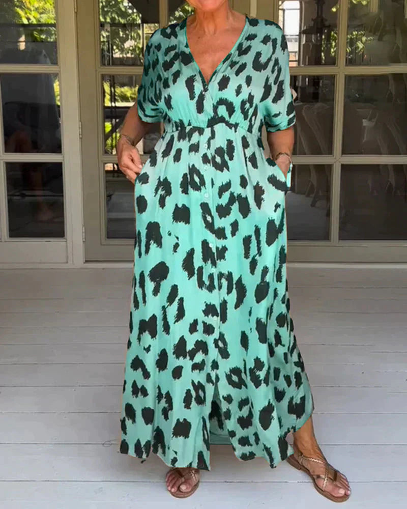 Anne | Leopard Print Dress