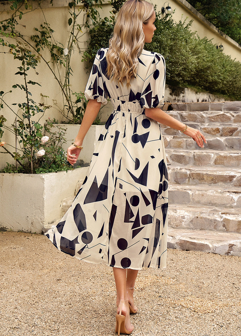 Isla – Elegant Floral Dress