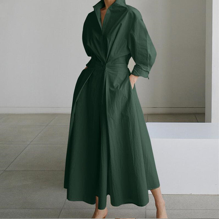 Blythe | Elegant Spring Shirt Dress