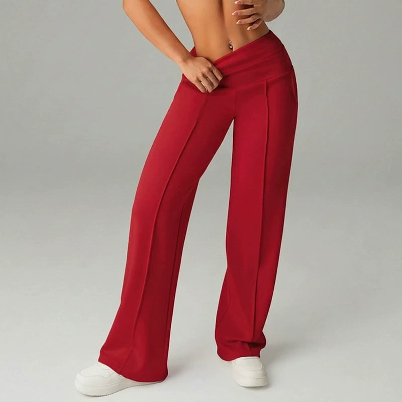 Elara High-Waist Wide-Leg Pants