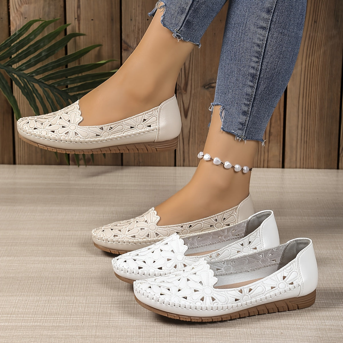Elena Orthopedic Comfort Cutout Shoes
