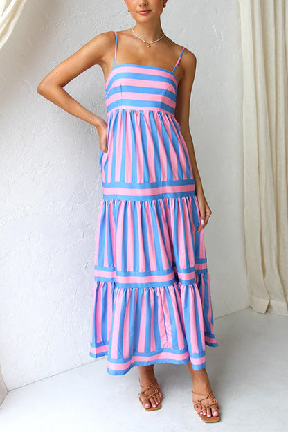 Sophia™ Color Block Maxi Dress