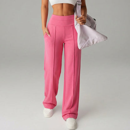 Elara High-Waist Wide-Leg Pants
