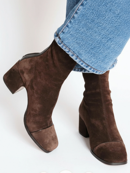 Aria | Grace Step Heeled Boots