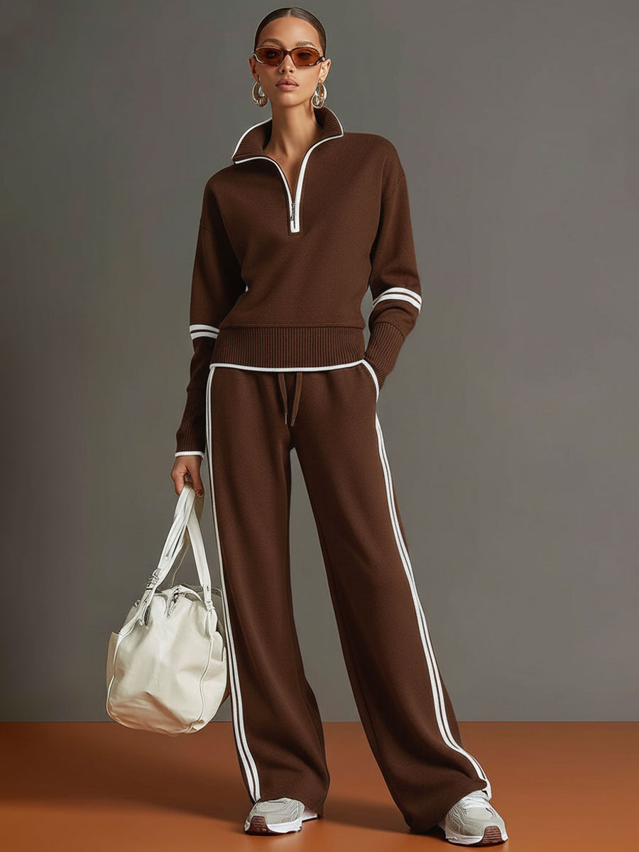 Zerina Sport Luxe Half-Zip Set