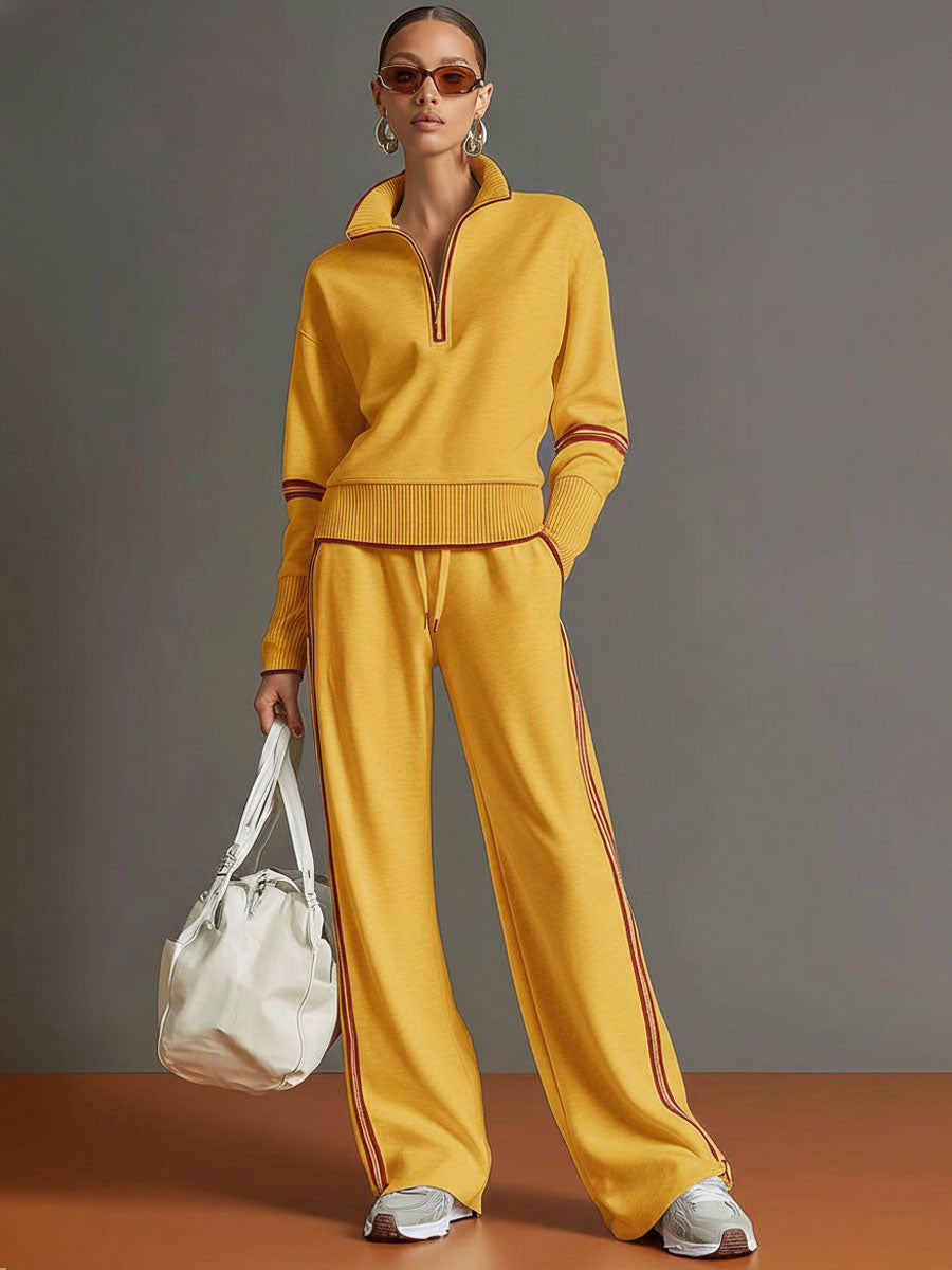 Zerina Sport Luxe Half-Zip Set
