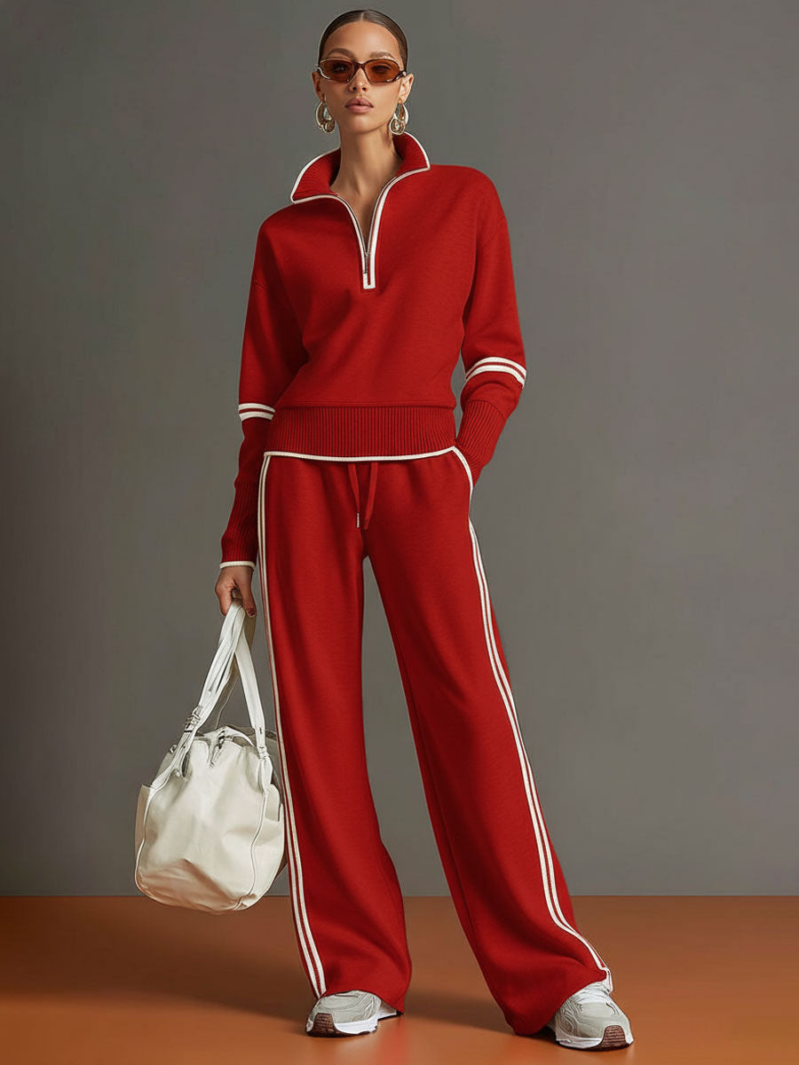Zerina Sport Luxe Half-Zip Set