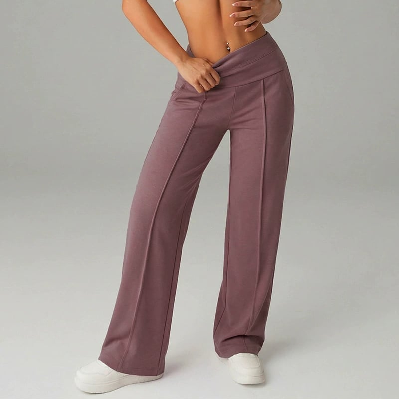 Elara High-Waist Wide-Leg Pants
