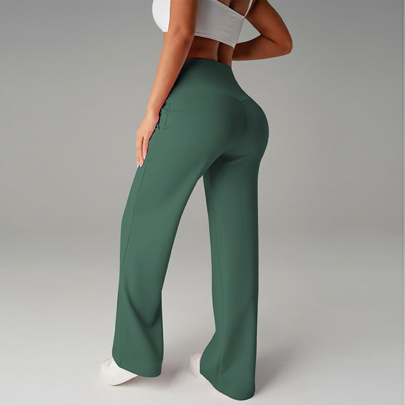 Elara High-Waist Wide-Leg Pants