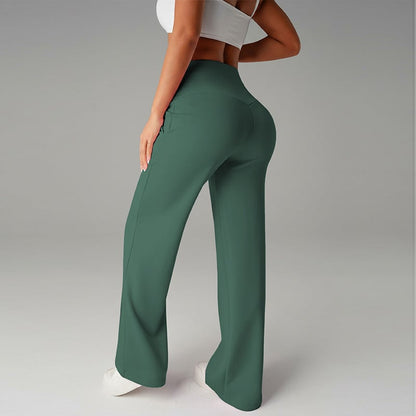 Elara High-Waist Wide-Leg Pants