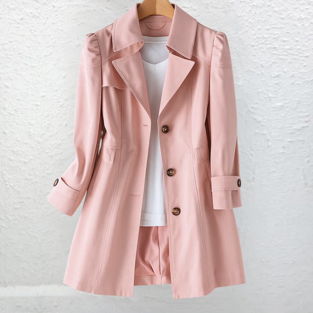 Isadora Vintage Elegance Trench Coat