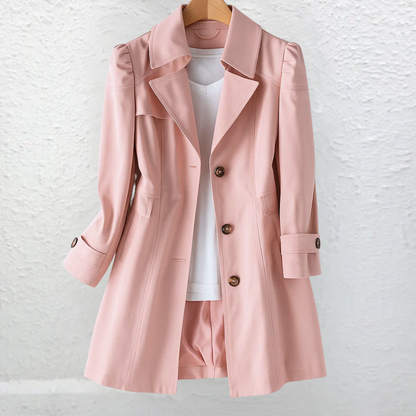Isadora Vintage Elegance Trench Coat