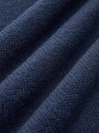 Charmaine | Denim-Collared Knit Sweater