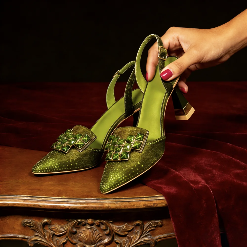 Eloria Gem Kitten Heels