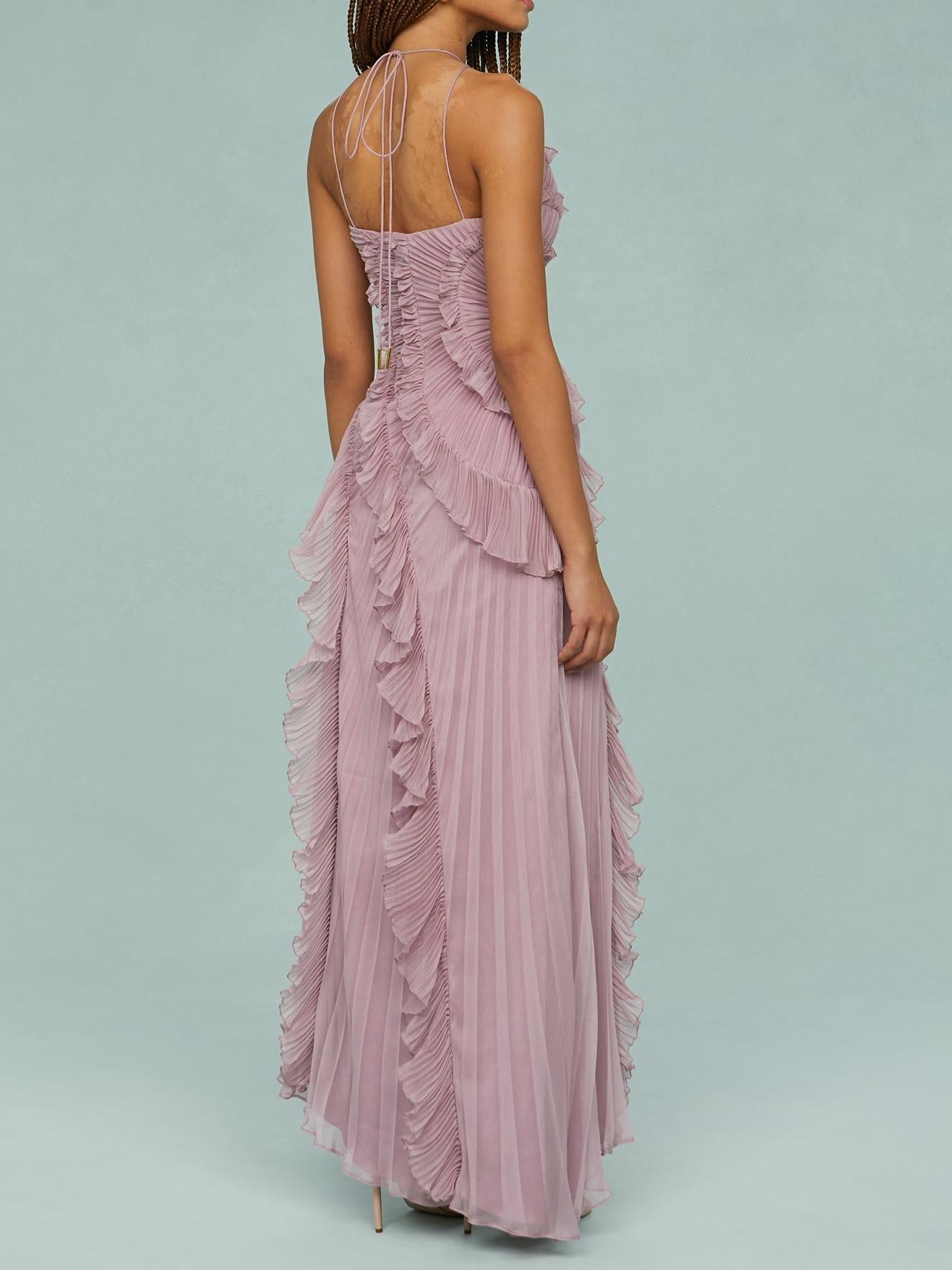 Maréa – Ocean Whirlpool Maxi Dress