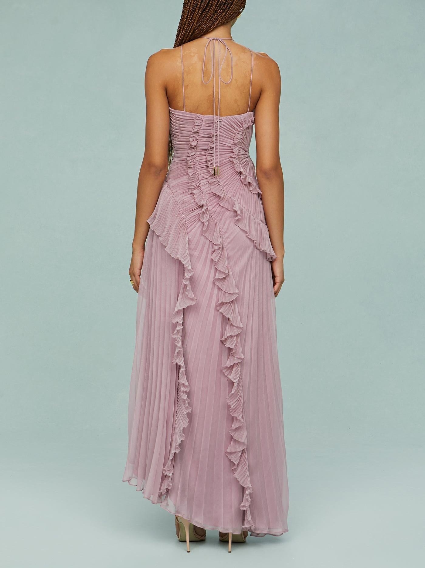 Maréa – Ocean Whirlpool Maxi Dress
