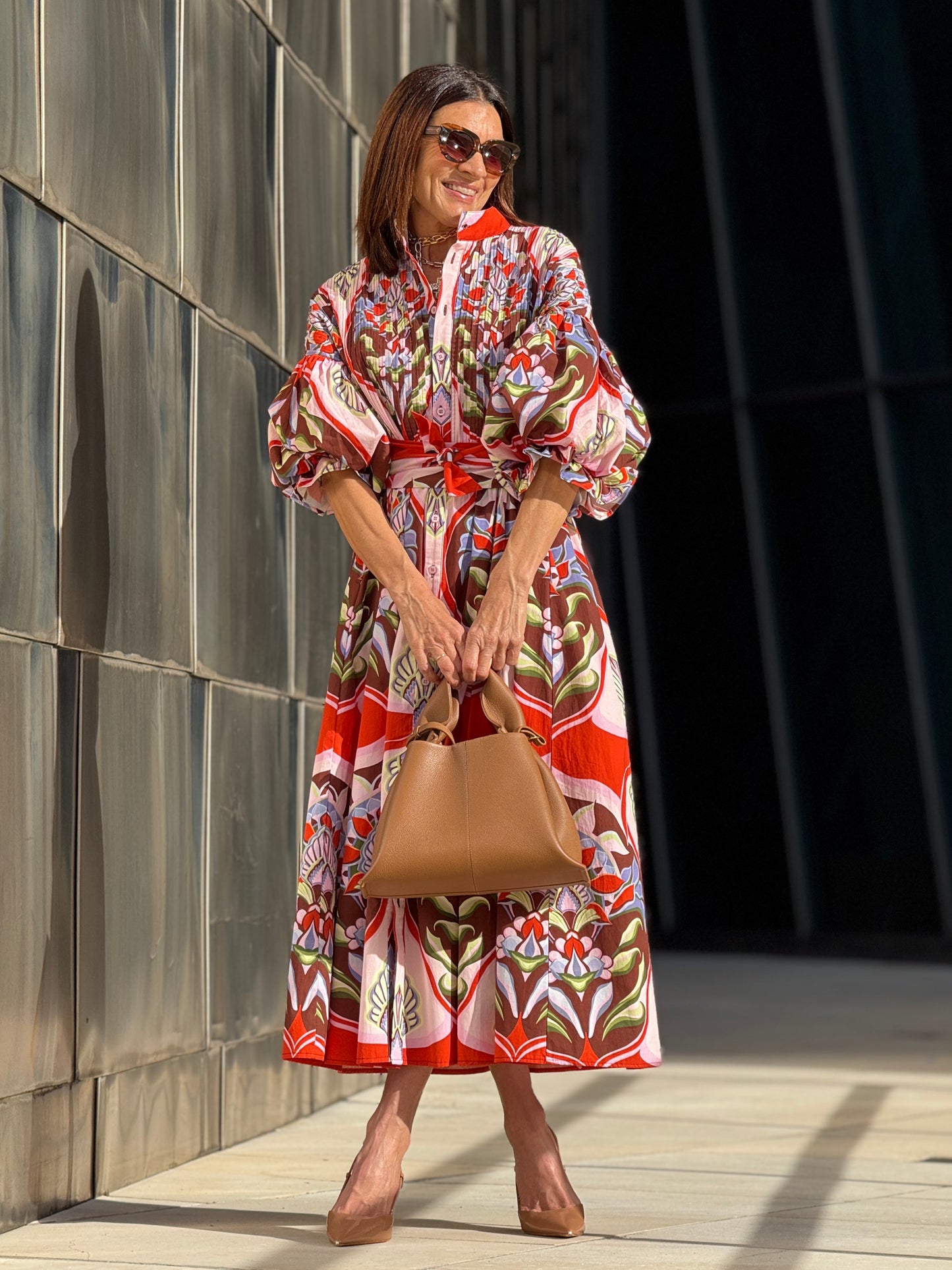 Elira Scarlet Bloom Dress