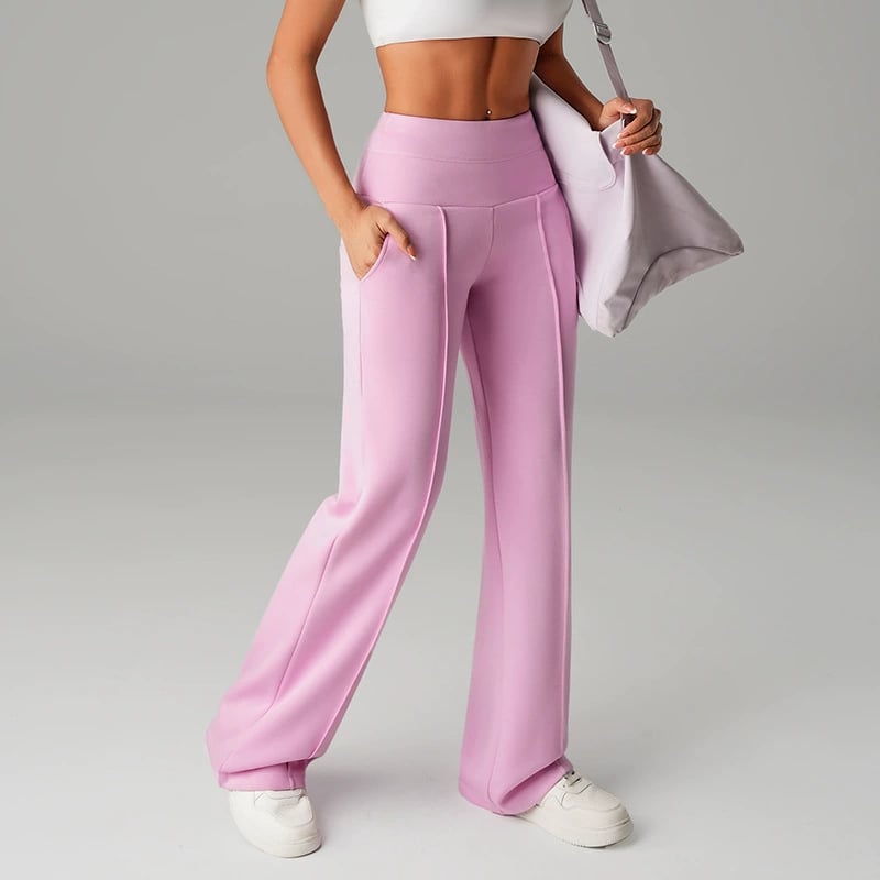 Elara High-Waist Wide-Leg Pants