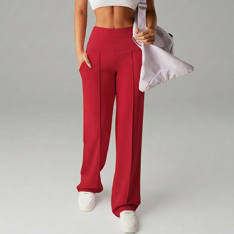 Elara High-Waist Wide-Leg Pants