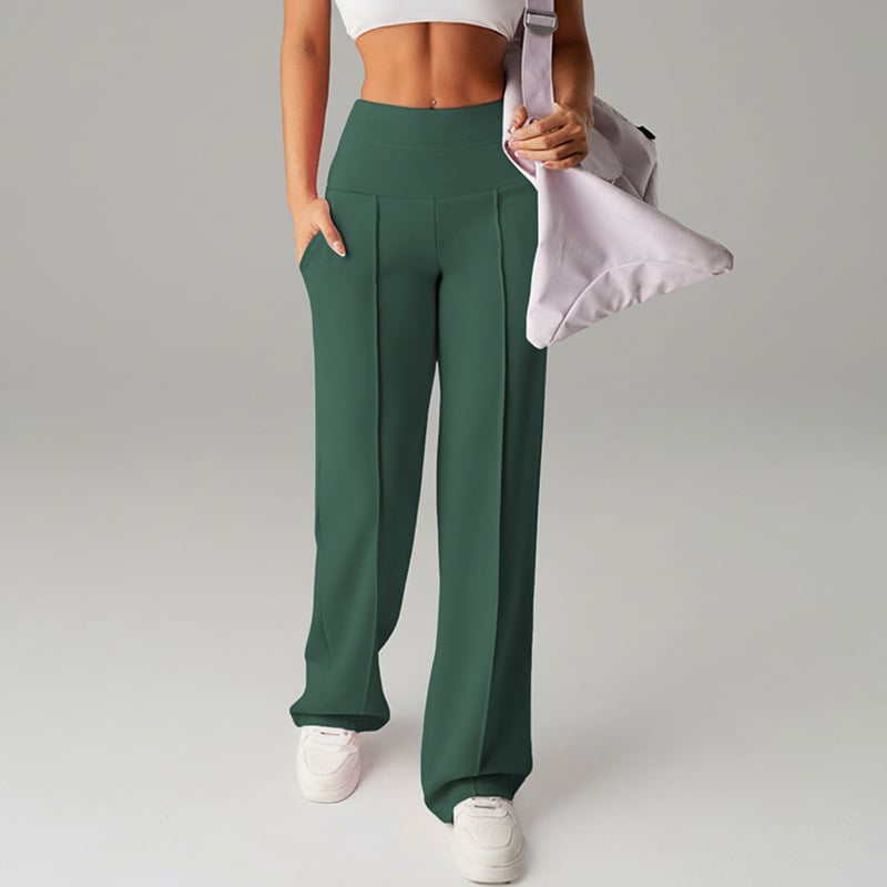 Elara High-Waist Wide-Leg Pants
