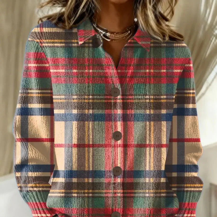Elisa Checked Blouse