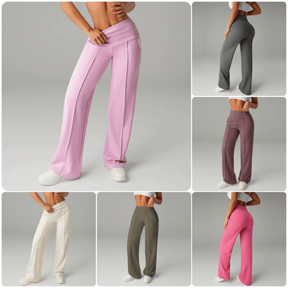 Elara High-Waist Wide-Leg Pants