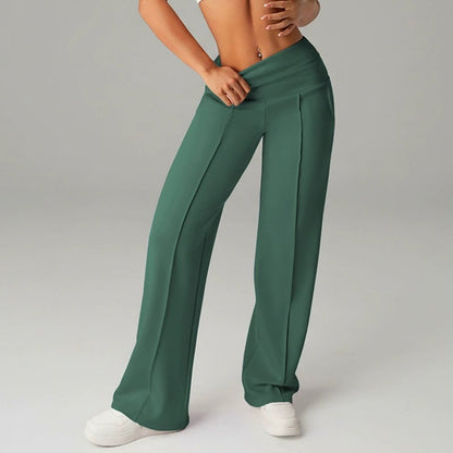 Elara High-Waist Wide-Leg Pants