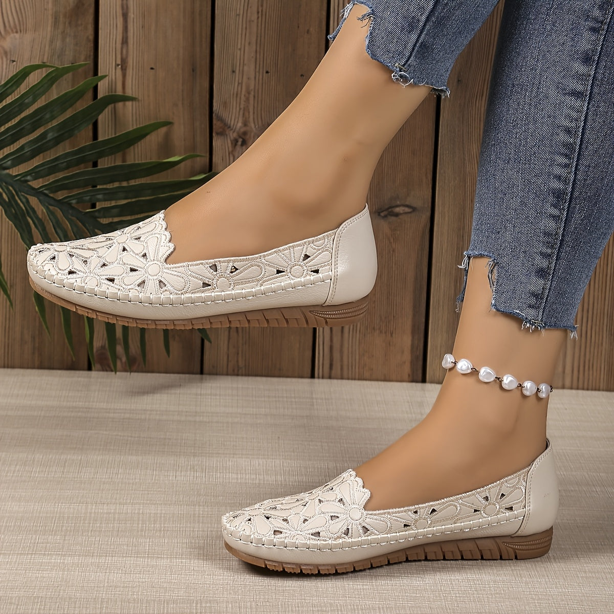 Elena Orthopedic Comfort Cutout Shoes
