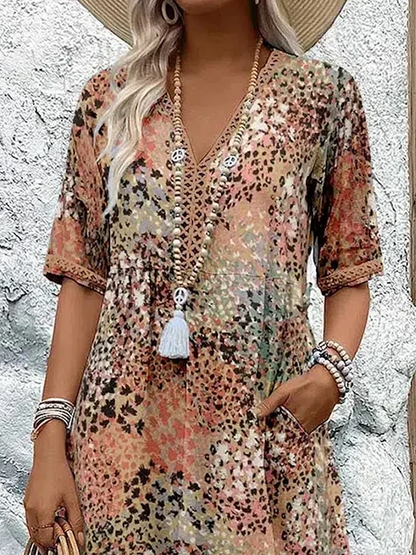 Rosalind Bloom Midi Dress