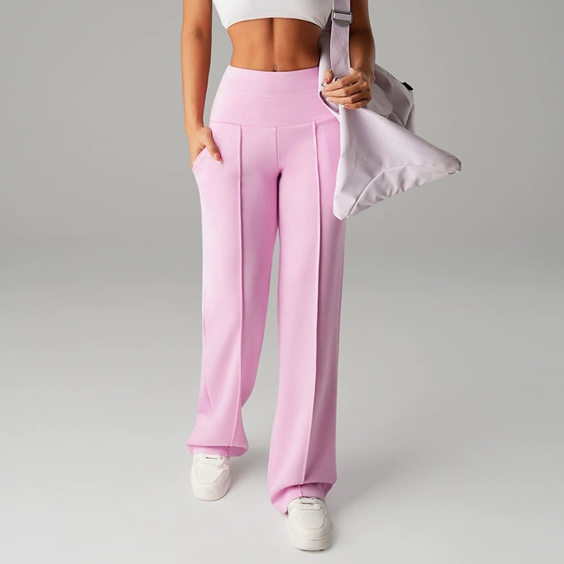 Elara High-Waist Wide-Leg Pants