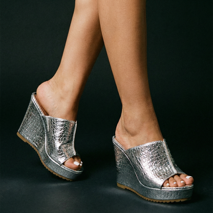 LuxeShine Wedges
