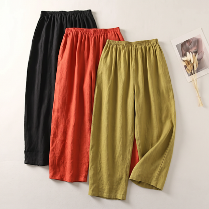 Arden Soft Linen Comfort Pants