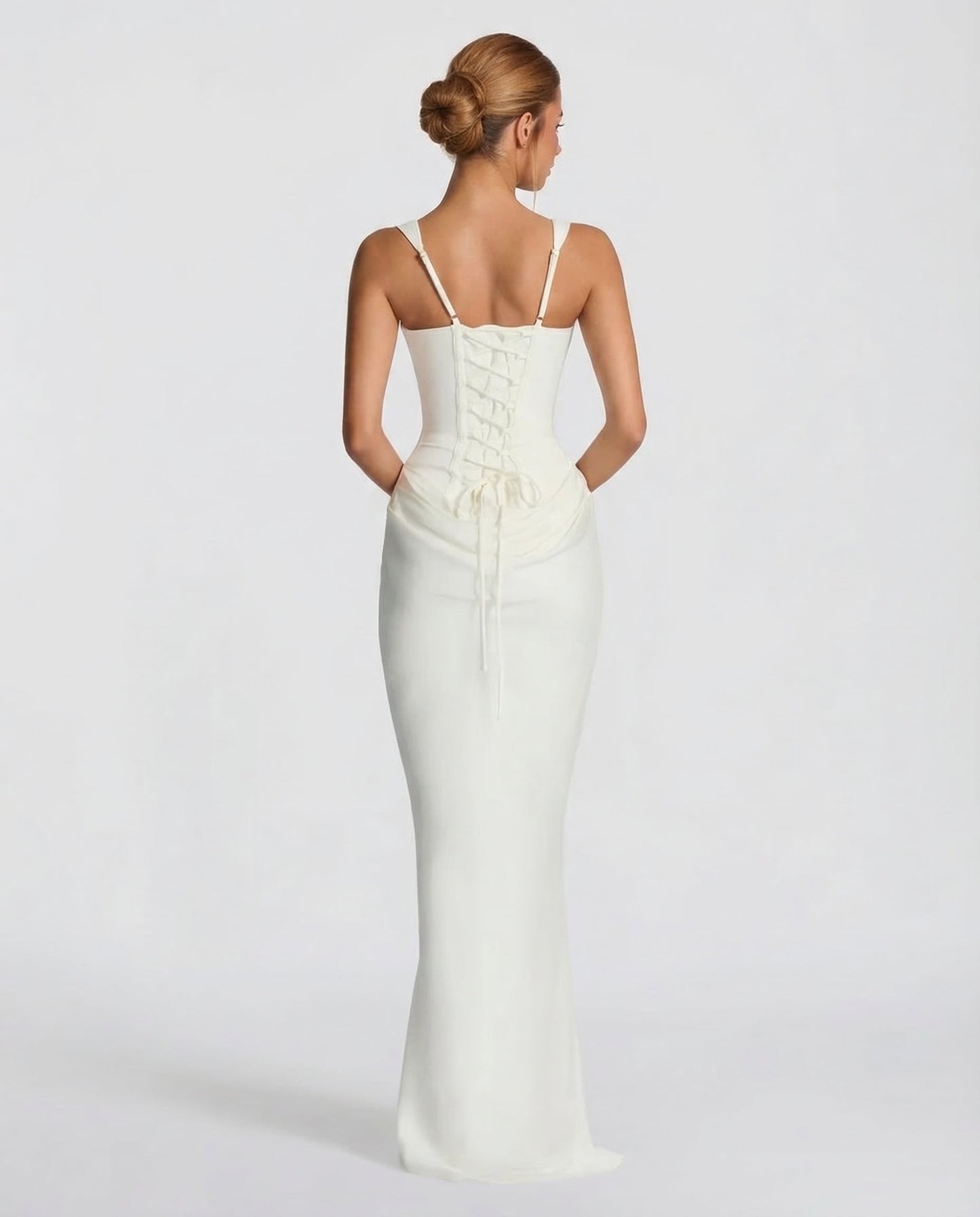 Elira Hourglass Maxi Dress