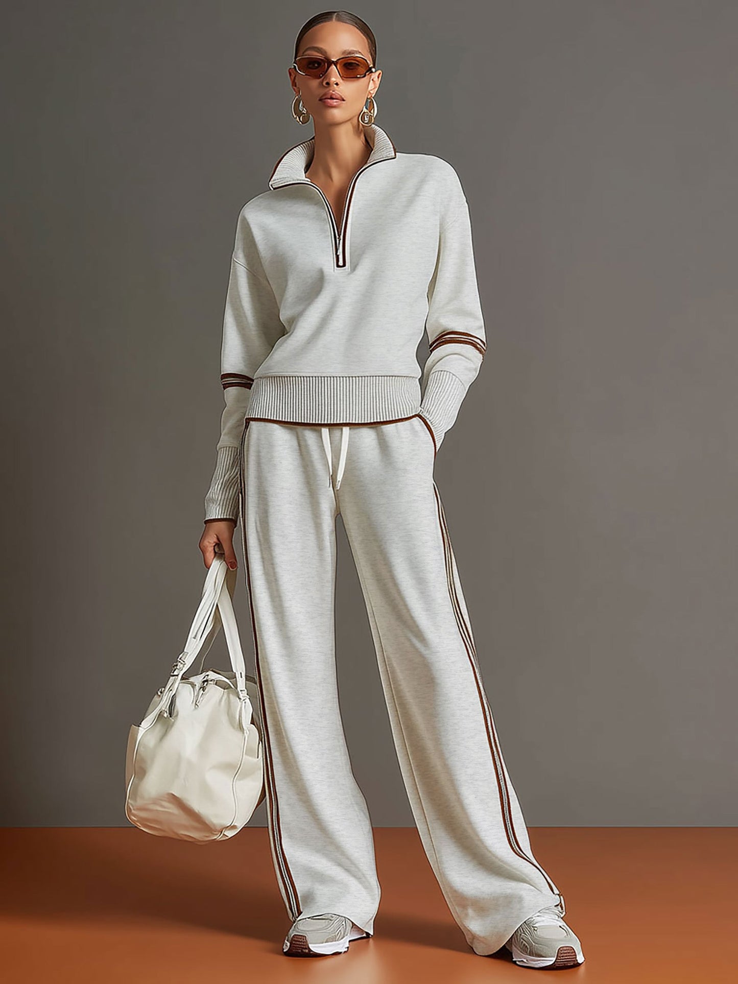 Zerina Sport Luxe Half-Zip Set