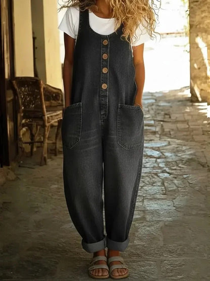 Marlowe Vintage Denim Jumpsuit