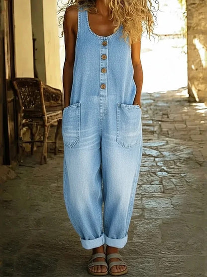 Marlowe Vintage Denim Jumpsuit